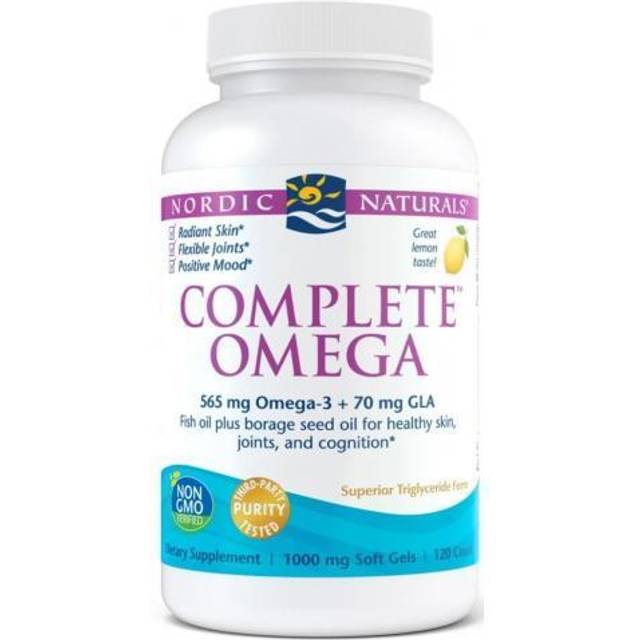 Nordic Naturals  Complete Omega  Lemon  120 Soft Gels