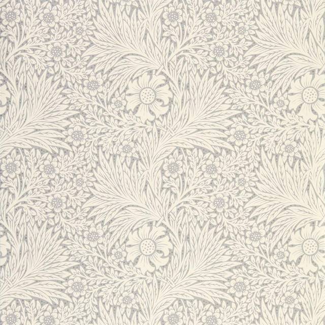 Tapete Pure Marigold von Morris & Co. - Cloud Grey - grey