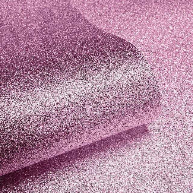 Muriva Sparkle Soft Pink Wallpaper - 9 x 9 x 53cm