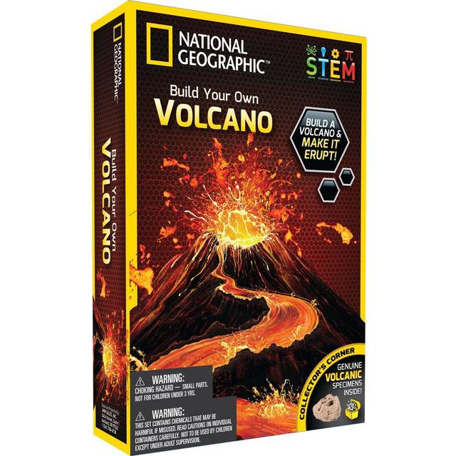 Make Your Own Volcano Kit for Kids - Childrens Science Experiments with Authentic Volcanic Rocks | STEM Toys Educational Science Kits Gifts for 8+
