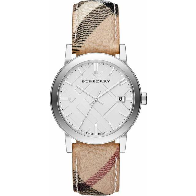 Burberry BU9025 The City Haymarket Check Unisex Watch