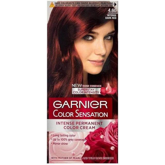 Garnier Color Sensation Hårfärg Skugga 4.60 Intensywna Ciemna Czerwień 1 st.