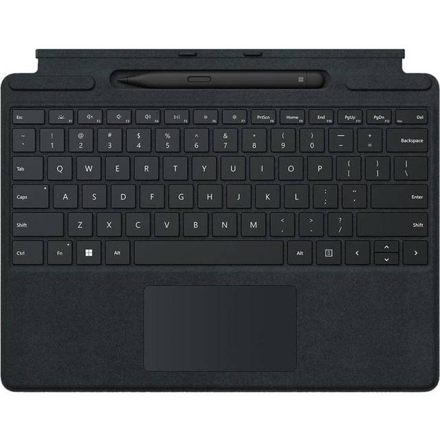 Microsoft Signature with Slim Pen 2 QWERTY UK English Microsoft Cover port Black