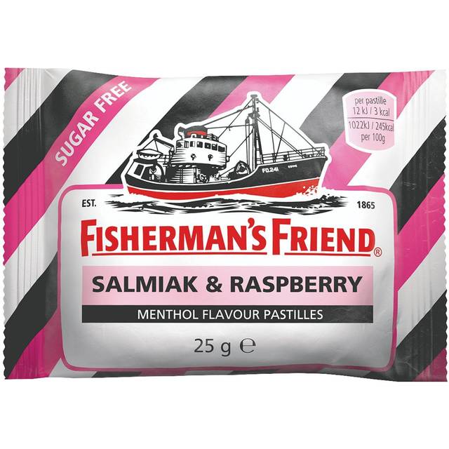 Fisherman's Friend Salmiak & Raspberry Sugar Free 25 g