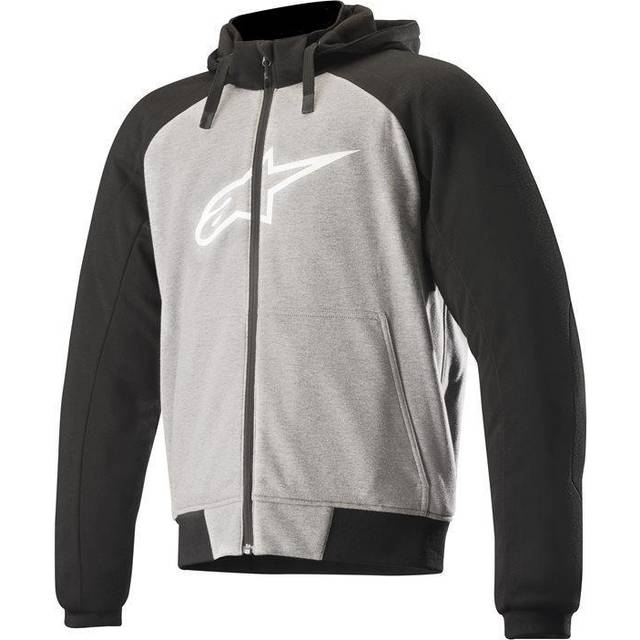 Alpinestars Chrome Sport Motorcycle Hoodie, grey, Size 2XL for Men