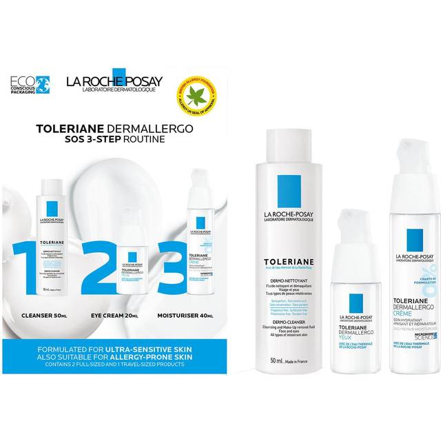 La Roche-Posay Toleriane Sensitive 3 Step Routine Kit