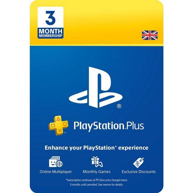 3 month playstation plus discount