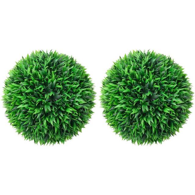 vidaXL Artificial Boxwood Balls 2 pcs 47 cm - Green
