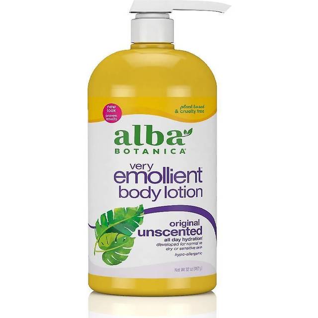 Alba Botanica Daily Moisturizing Lotion for Dry Skin Fragrance Free 32 fl oz