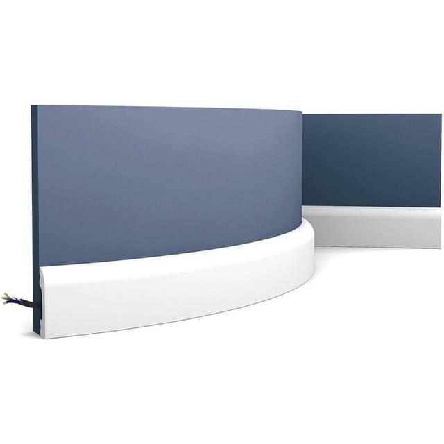 Orac Decor SX182F AXXENT CASCADE Skirting flexible baseboard moulding 2 m