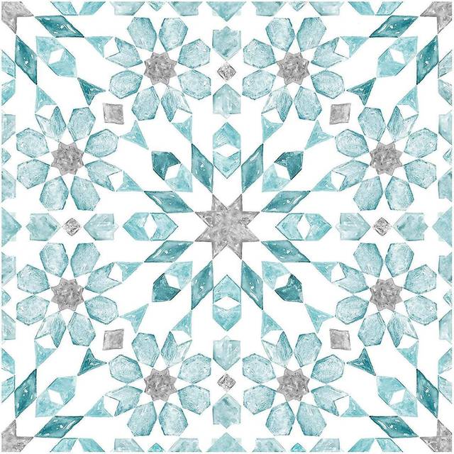Floorpops Peel And Stick Floor Tiles 10 Piece Radiance Fine Decor FP2949