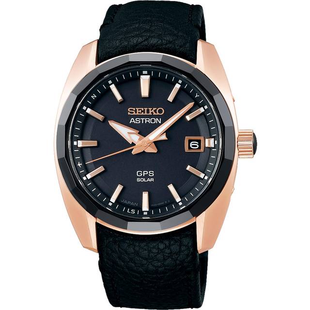 Seiko Astron Watch GPS Solar Mens - Black