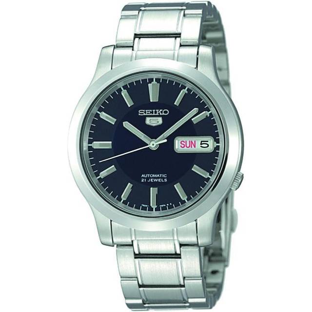 Seiko 5 Classic Automatic Blue Dial Steel Bracelet Men's Watch SNK793K1