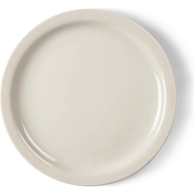 Olympia Ivory Narrow Rimmed Plates 255mm (Pack of 12)