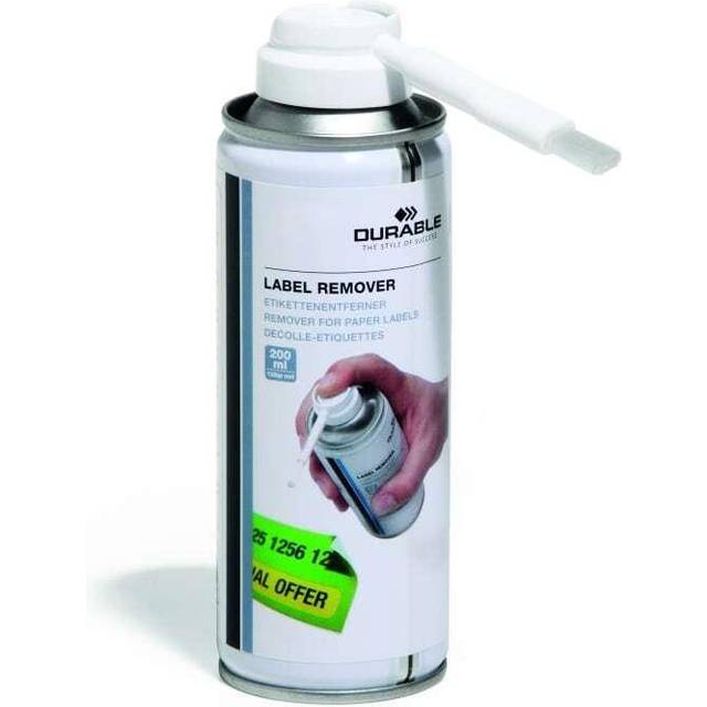 Durable Durable Label Remover with applicator brush 200ml 586700 - White