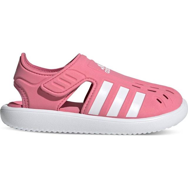 adidas Unisex barn vattensandal I sportsandal, Ros ton moln vit ros ton, 33 EU
