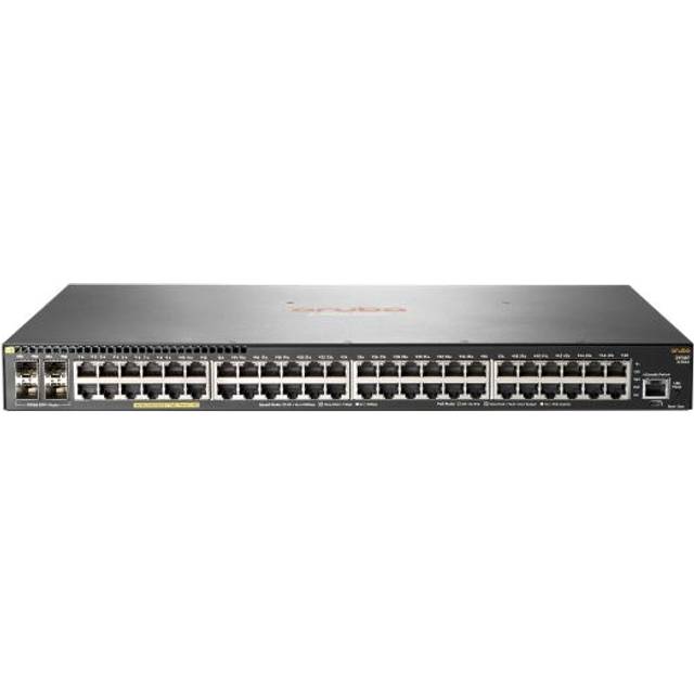 HPE Aruba Networking 2930F 48G 48-Port Gigabit PoE+ with SFP+ L3 Managed 1U Rack-mountable Switch 740W