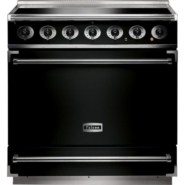 Falcon F900SEIBL-C Range Cooker Induction - Black / Chrome