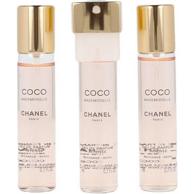 CHANEL Coco Mademoiselle Eau de Parfum Intense Twist And Spray Refill, 3 x 7ml