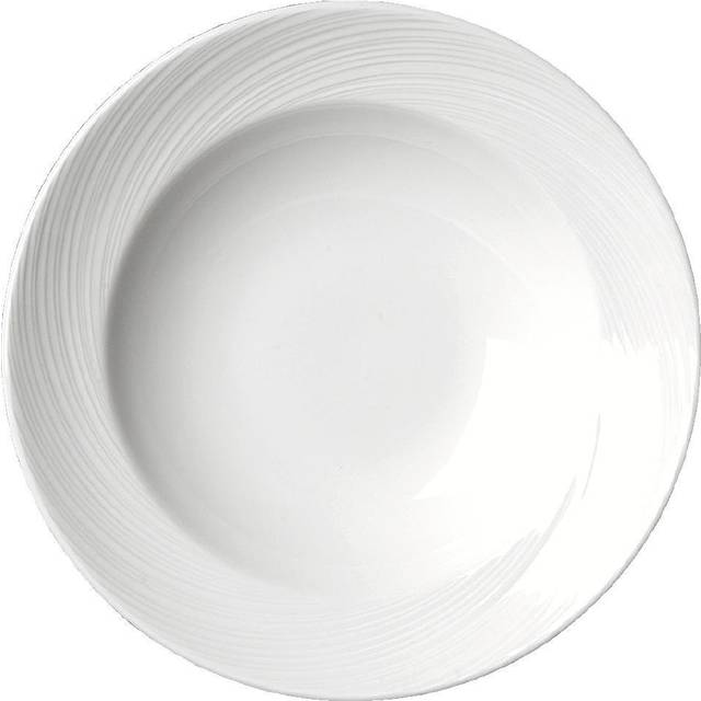 Steelite Spyro White Rimmed Soup/Pasta Bowl 9.5" (1 x 24)