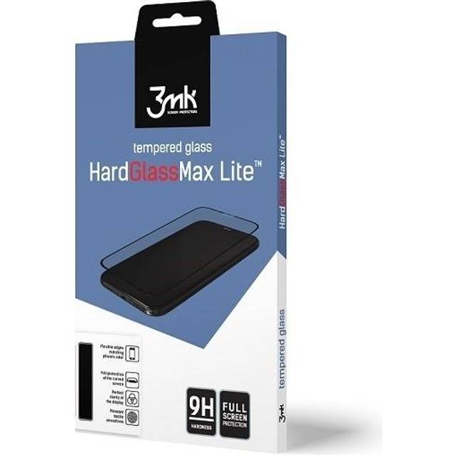 3MK HÃ¤rdat Glas SkÃ¤rmskydd Max Lite Huawei P20 - Svart
