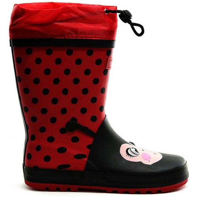(9 UK, Red/Black) Dare 2B Childrens/Kids Mudplay Dinosaur Wellingtons