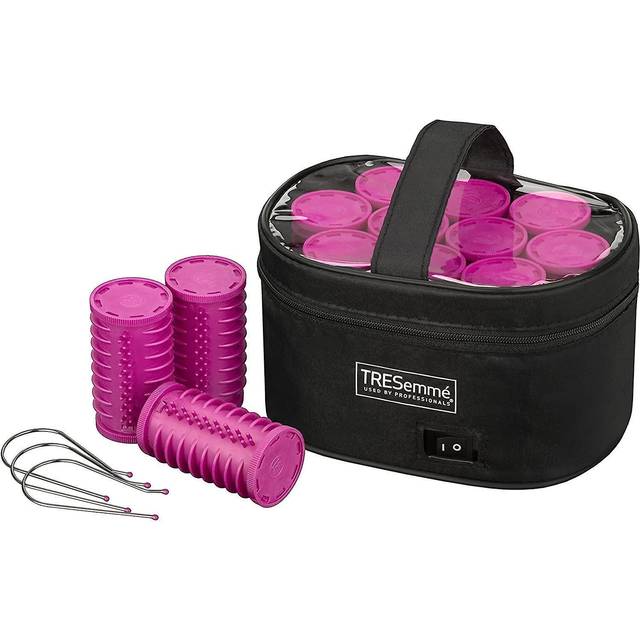 TRESemme Salon Pro Pink Large Volume Rollers 10 Pack - 16 x 9 x 13cm