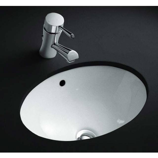 RAK Ceramics Lily Under Counter Basin | White | 465mm x 335mm x 180mm