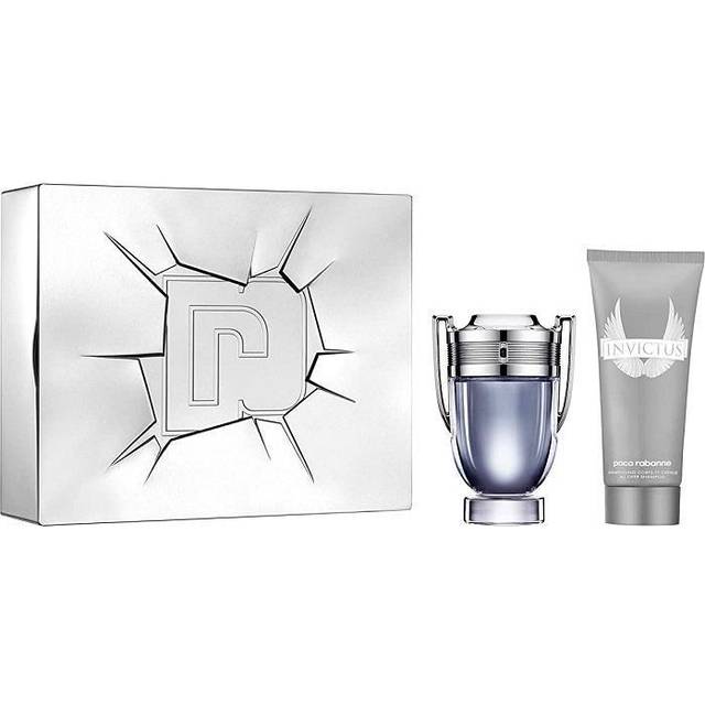 Rabanne Invictus Edt 100ml Shower Gel 100ml Transparent