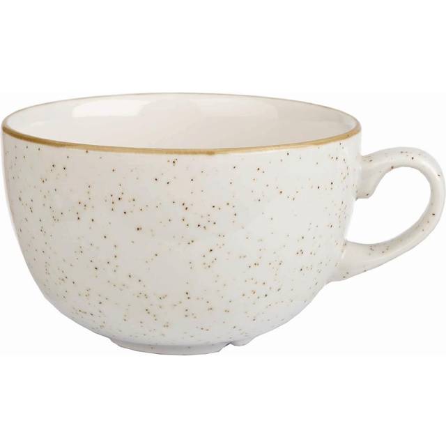 Churchill Stonecast Cappuccino Cup Spiced Orange 12oz (Pack of 12)