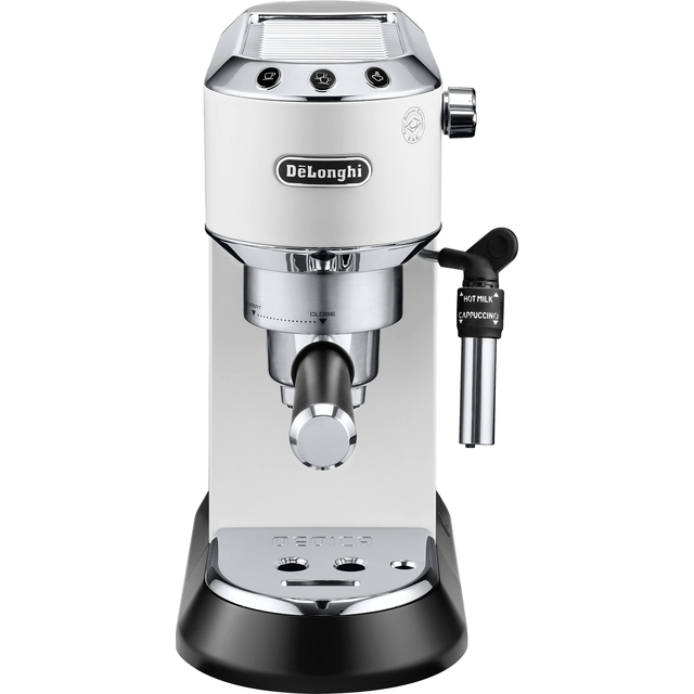 De'Longhi Dedica Style, Manuell Espressomaskin, Kaffe- och Cappuccino maskin, EC685M, Silver