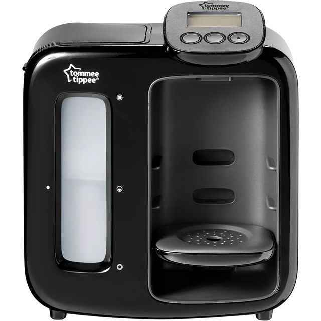 Tommee Tippee Perfect Prep-enhet, omedelbar nappflaskberedare med antibakteriellt filter, färsk barnmat på 2 minuter, svartblå