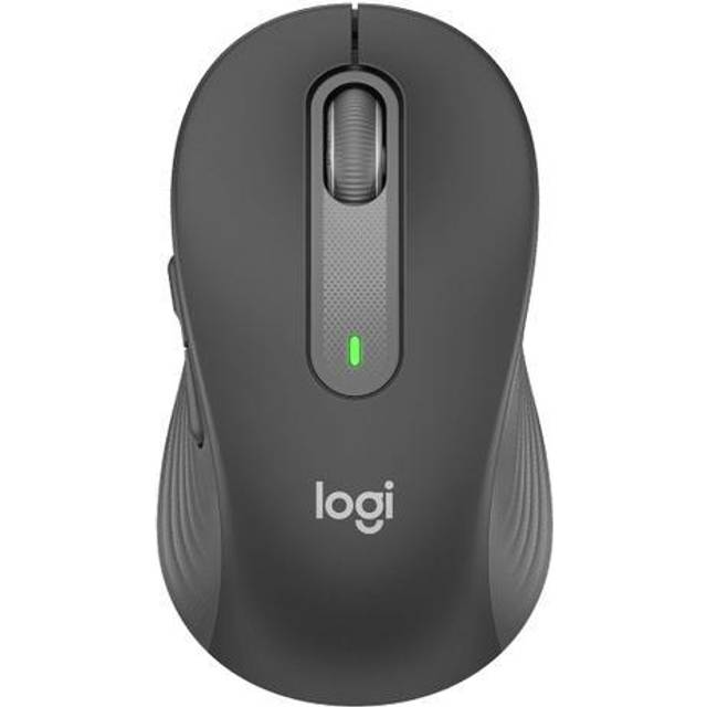 Logitech Signature M650 Den trådlösa musen – för små till medelstora händer, 2 års batteri, tysta klick, anpassningsbara sidoknappar, Bluetooth, för PC/Mac/flera enheter/Chromebook - Grafit