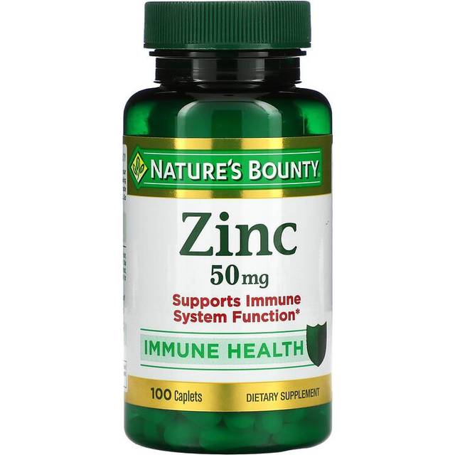 Nature's Bounty  Zinc  50 mg  100 Tablets