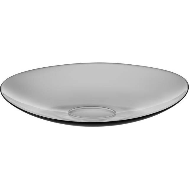 Orrefors Pond saucer 36.3 cm grey