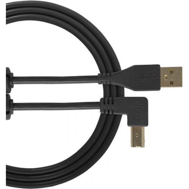UDG Cable USB 2.0 (A-B) Angled 1M Green