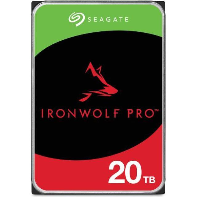 Seagate IronWolf PRO 20TB NAS Hard Drive 3.5" 7200RPM 256MB Cache (CMR) OEM