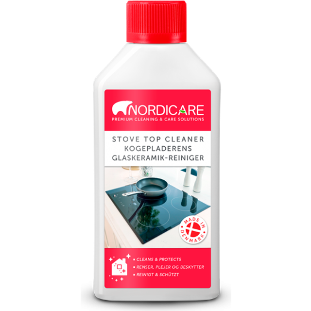 Hob Cleaner Glass Ceramic Induction Stove Top Cleaner Polish and Protector for Everyday Use Made in Denmark 250ml
