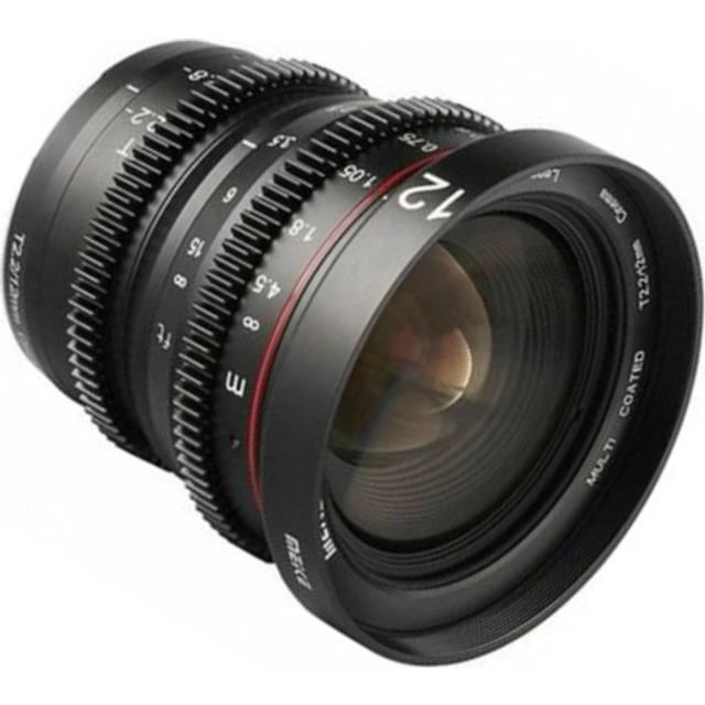 MEIKE 12mm T2.2 Manual Focus Cinema Prime Lens (MFT Mount)