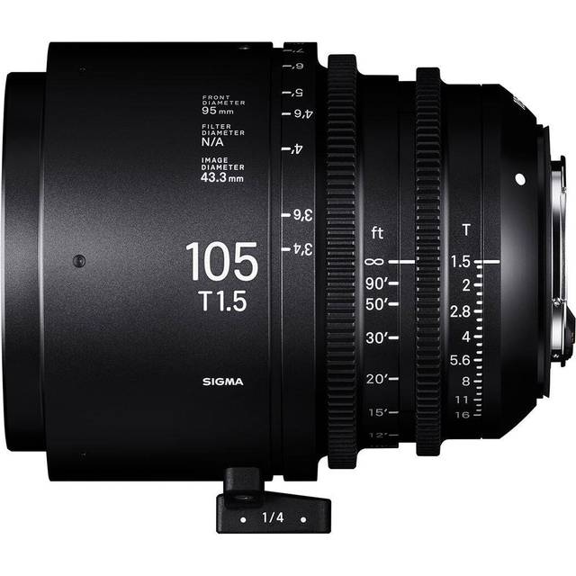 Sigma Cine 105mm T1.5 FF Metric Lens - Canon Mount