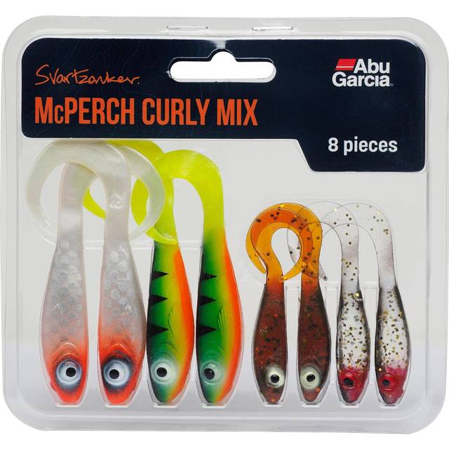 Abu Garcia McPerch Curly Mix (8-pack)