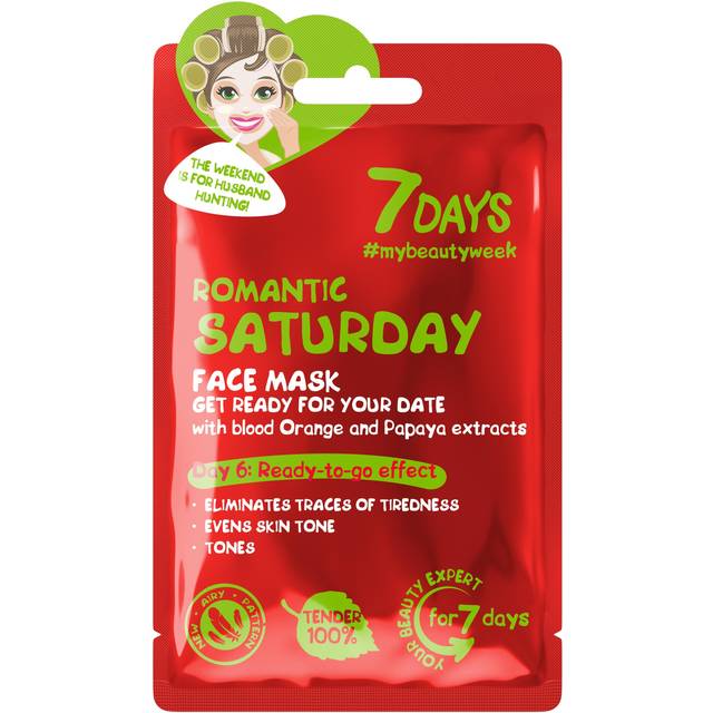 7DAYS Beauty Romantic Saturday Face Sheet Mask
