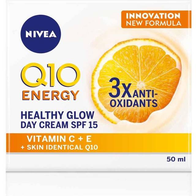 NIVEA Q10 Energy Healthy Glow Face Day Cream with Vitamin C 50ml
