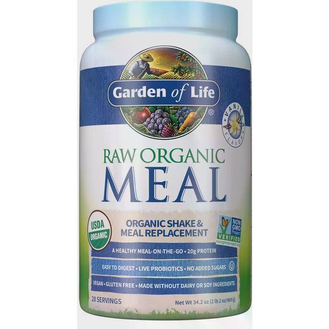 Garden of Life  RAW Organic Meal  Meal Replacement Shake  Vanilla  37.04 oz (1 050 g)