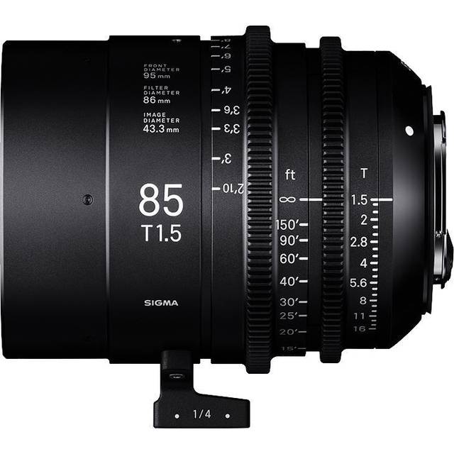 Sigma Cine 85mm T1.5 FF Metric Lens - Canon Mount