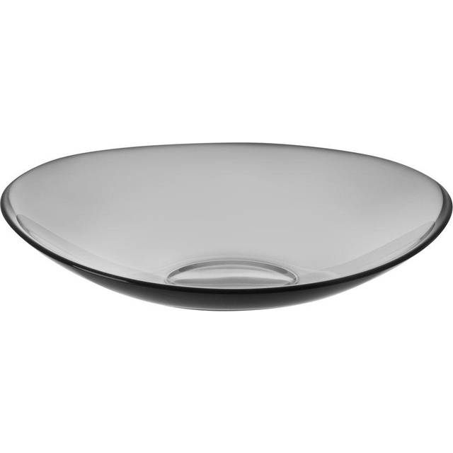 Orrefors Pond saucer 13.7 cm grey