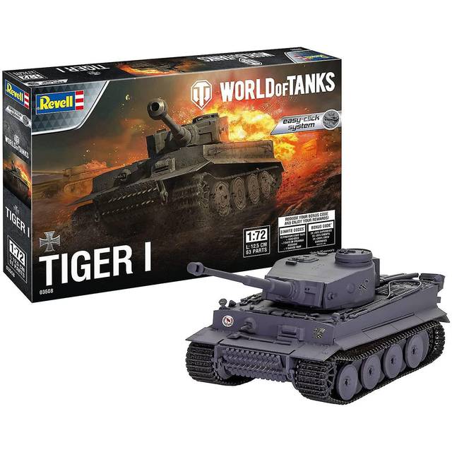 Revell 1:72 Tiger I World of Tanks Model Kit