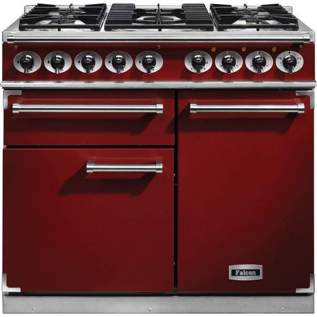 Falcon 1000 Deluxe Gas - Cherry red/nickel