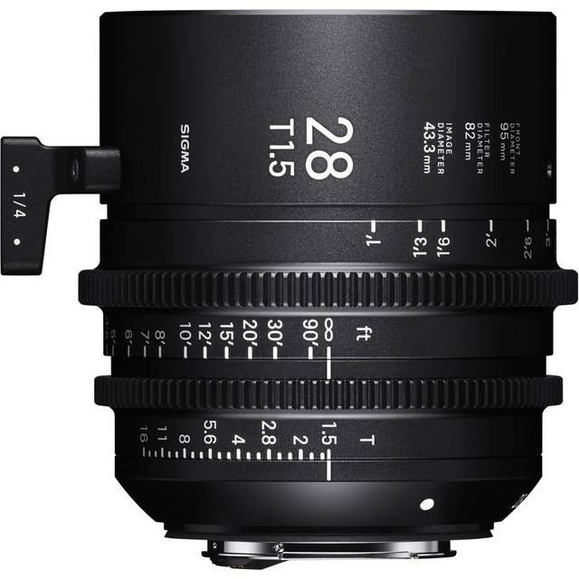 Sigma Cine 28mm T1.5 FF Metric Lens - Sony Mount