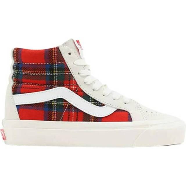 Vans SK8-Hi 38 DX White Womens Shoes - Size UK 4
